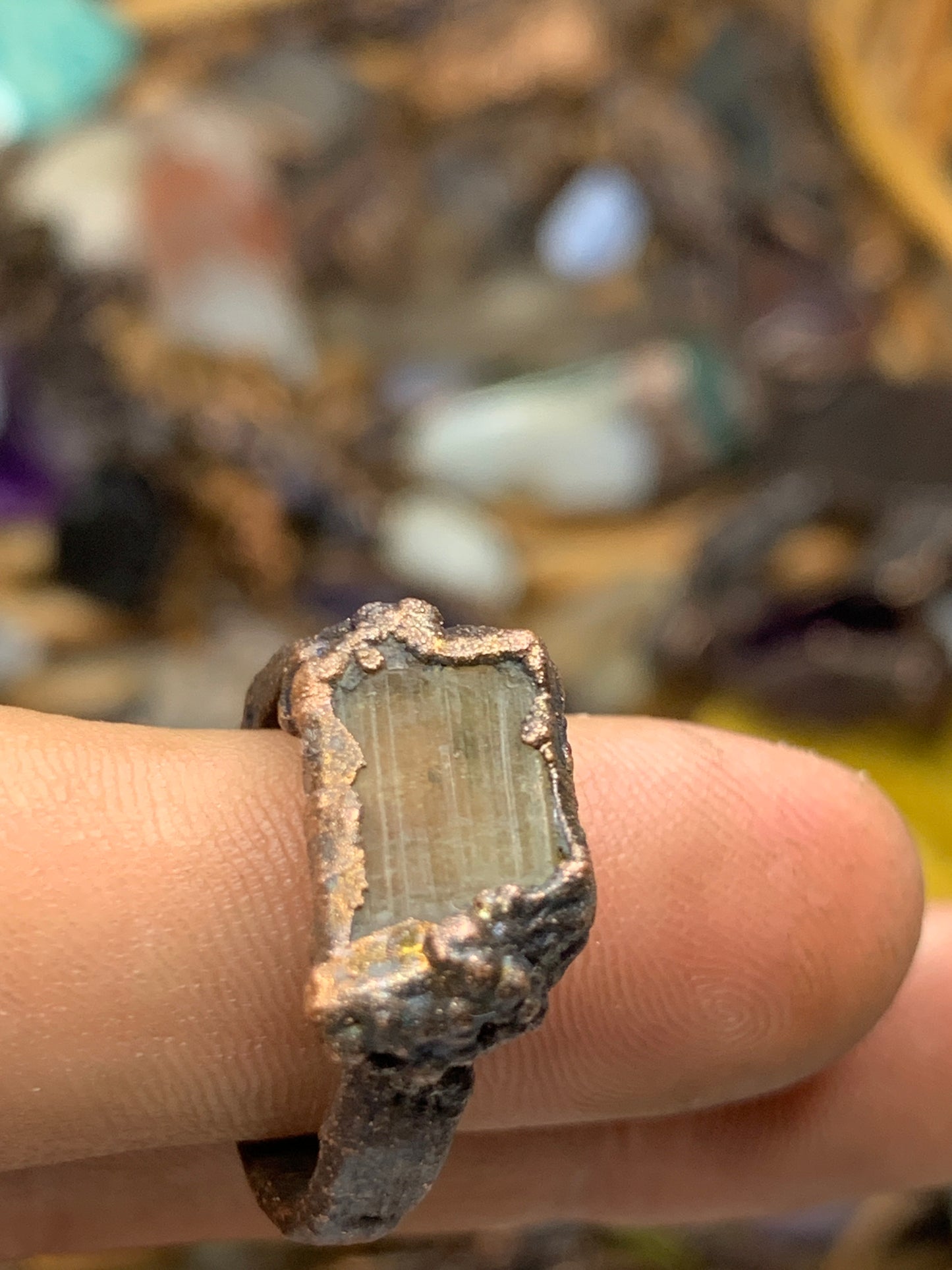 tourmaline ring size 6