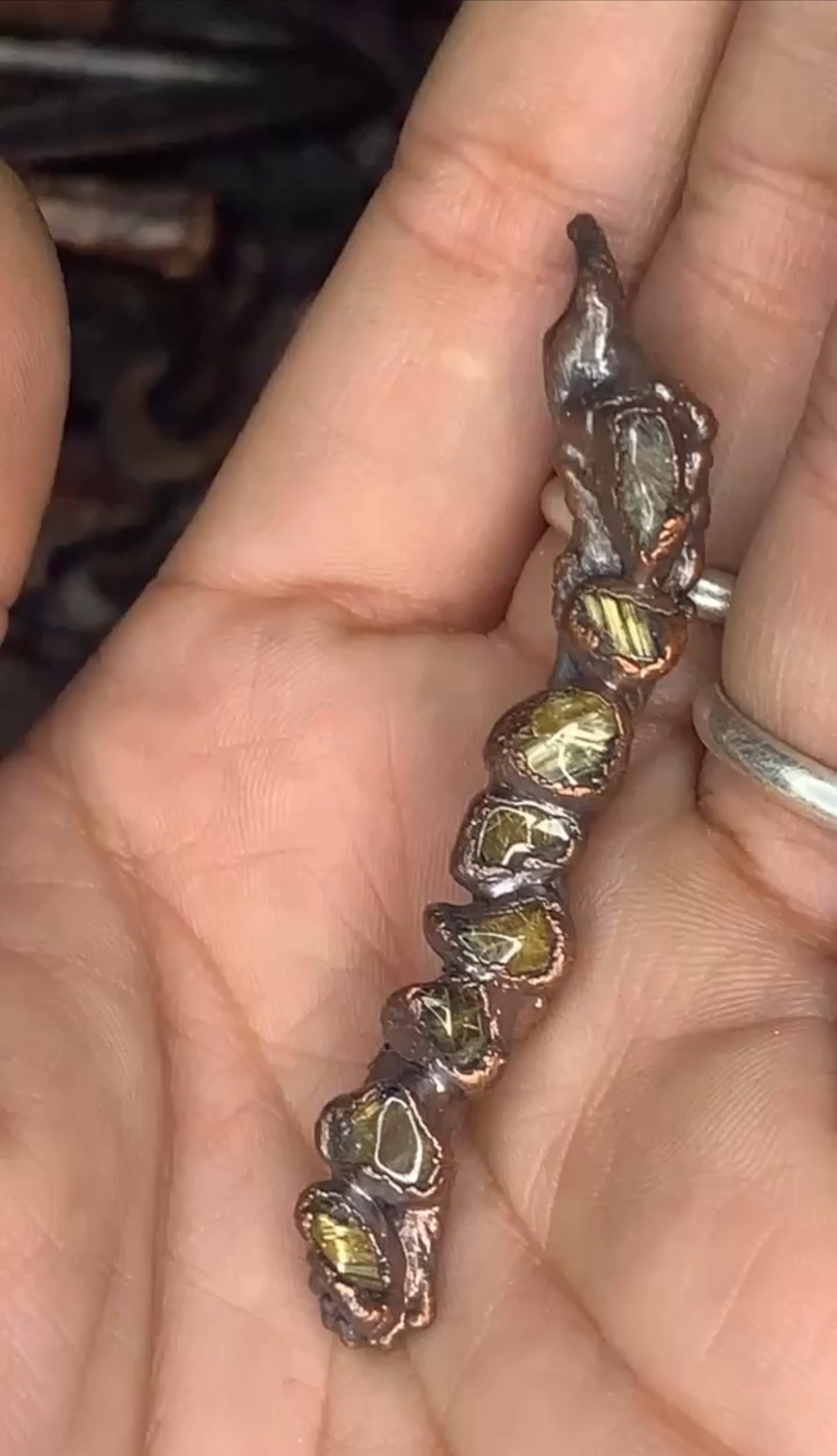 golden rutilated quartz