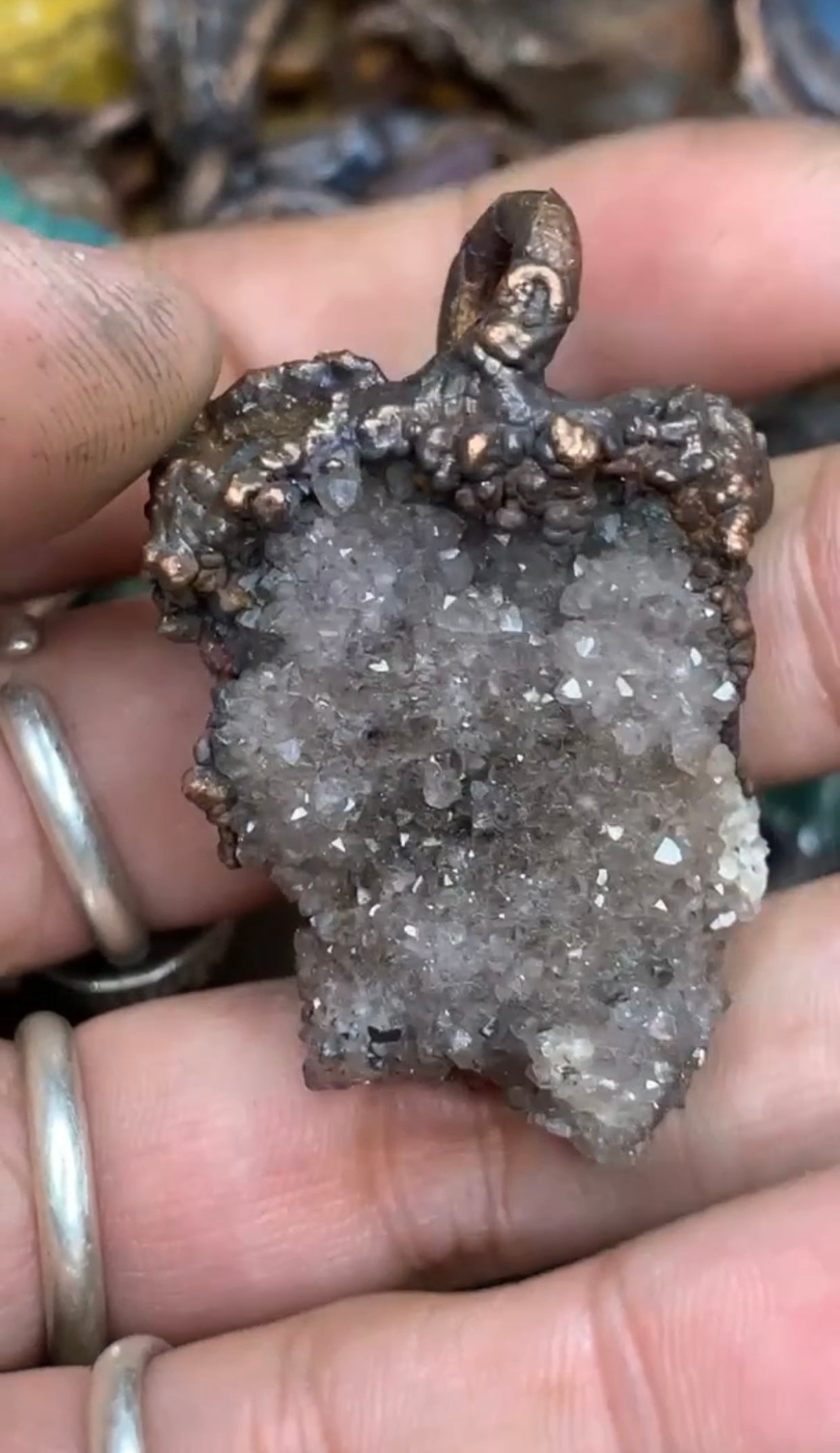 Smoky amethyst