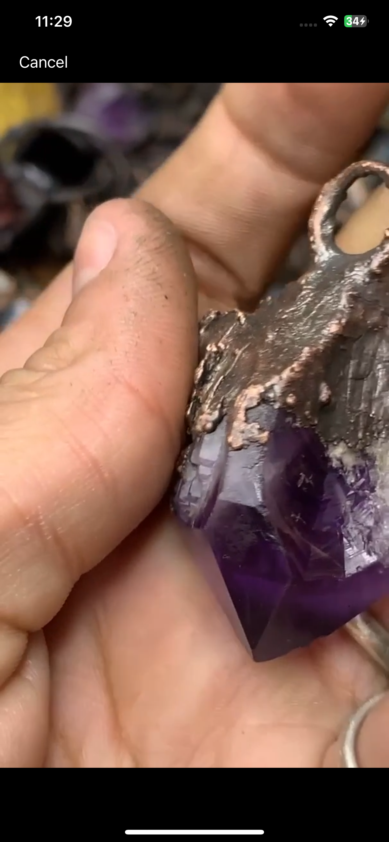 Brazilian Bahia, amethyst and moonstone
