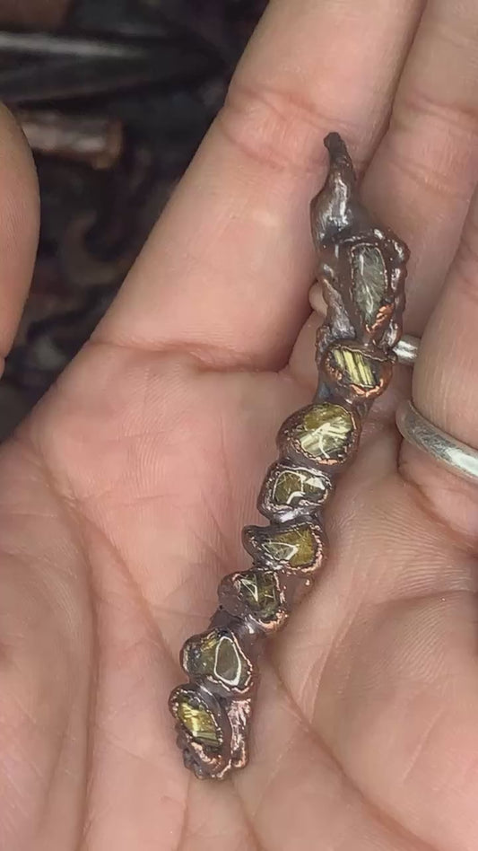 golden rutilated quartz