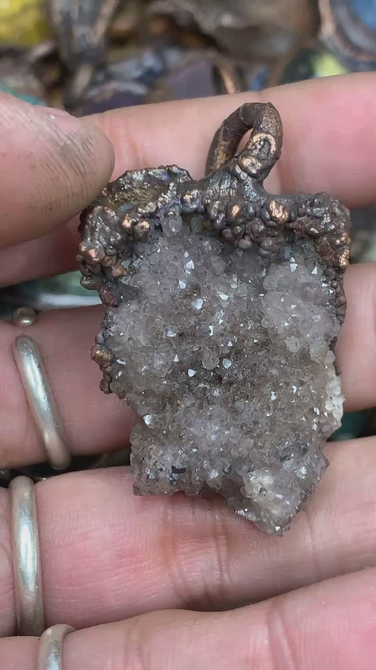 Smoky amethyst